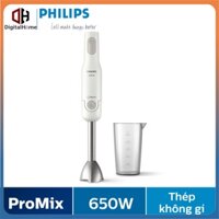 Máy xay cầm tay Philips ProMix HR2534/00 (Trắng), Hàng Chính HÃng - BH 2 Năm