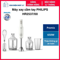 Máy Xay Cầm Tay PHILIPS ProMix, Công Suất 650W, Hàng Chính Hãng Bảo Hành 24 Tháng.