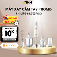 Máy xay cầm tay Promix PHILIPS HR2537/00 650W Full Phụ Kiện - Hàng Chính Hãng - Bảo Hành 24 Tháng