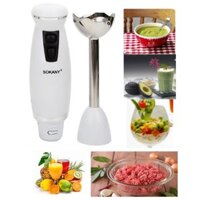 Máy xay cầm tay Sokany đa năng, máy xay thịt, cá, hoa quả, đánh trứng, đánh bột HB230A