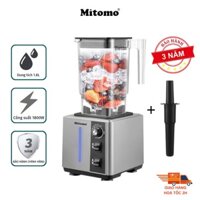 Máy xay công nghiệp, máy xay sinh tố đa năng Mitomo KD-1800, chuyên dụng cho kinh doanh - BH 3 năm