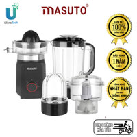 Máy xay đa năng 4 cối Masuto Blender MS-BL4C ( Quà tặng: cối vắt cam)