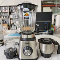 Máy xay đa năng AQUA 3 cối ⚡ CHÍNH HÃNG ⚡ Máy xay sinh tố, xay thực phẩm đa dụng - có chế độ tự ngắt an toàn