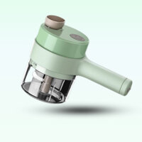 Máy xay đa năng cầm tay 4in1, máy cắt thái hành tỏi ớt kèm chổi vệ sinh cọ rửa siêu tiện lợi dùng cho nhà bếp cerave