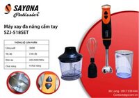 Máy xay đa năng cầm tay Sayona SZJ-518SET