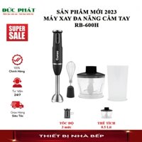 Máy xay đa năng cầm tay RB-600H 3in1-600W, Máy xay khuấy, máy đánh trứng, máy xay thịt, BH 1 năm