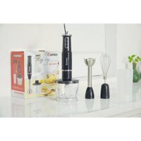 Máy xay đa năng cầm tay RB-600H 3 in 1: Máy xay khuấy, máy đánh trứng, máy xay thịt, Bảo hành 1 năm