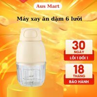 Máy Xay Đa Năng Chigo 6 Lưỡi Cối Thuỷ Tinh Cho Bé Ăn Dặm Máy Xay Ăn Dặm Cho Trẻ Dễ Dàng Vệ Sinh Máy Xay Công Suất Lớn