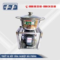 Máy xay đa năng KHUNG INOX 900W NỒI 20CM – 1,2kg/lần (xay thịt, ruốc, cua, tôm, cá, gừng, tỏi, ớt, riềng, xả…)