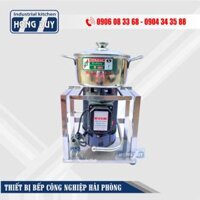 Máy xay đa năng KHUNG INOX 750W NỒI 20CM – 0,8kg/lần (xay thịt, ruốc, cua, tôm, cá, gừng, tỏi, ớt, riềng, xả…)