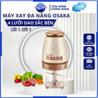 Máy Xay Đa Năng OSAKA JAPAN - Máy Xay Sinh Tố/Thịt Cao Cấp, 4 Lưỡi Dao Lớn - Sắc Bén, Tiện Lợi