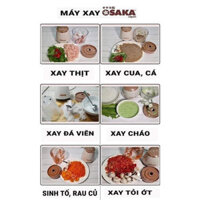 Máy Xay Đa Năng Osaka Nắp Bằng, Nắp Nâu Chính hãng