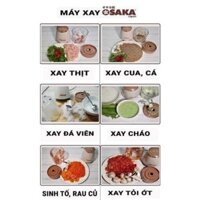 Máy Xay Đa Năng Osaka Nắp Bằng, Nắp Nâu Chính hãng