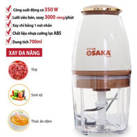 Máy Xay Đa Năng Osaka Nhật Bản ~ Máy Xay Sinh Tố;Thịt Cao Cấp~Lưỡi Dao Lớn Không Gỉ ;
