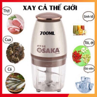 Máy Xay Đa Năng Osaka Nhật Bản - Máy Xay Thịt, Sinh Tố 750ml - Công suất 350W Lưỡi Dao Lớn Không Gỉ