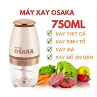 Máy Xay Đa Năng Osaka, Xay Thịt Cá Sinh Tố, 4 Lưỡi Dao Inox, Bảo hành 1 năm