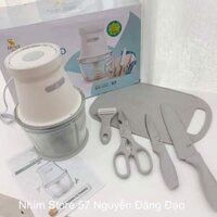 Máy xay đồ ăn dặm cho bé Moaz Bebe MB032 đa năng dung tích 1 lít