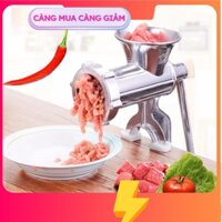 Máy xay ép thịt, cá bằng gang cầm tay loại dày