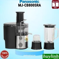 Máy xay ép trái cây nhanh Panasonic MJ-CB800SRA - Kèm cối xay sinh tố