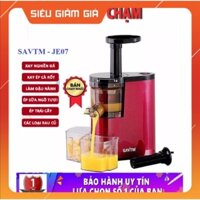 Máy xay ép trái cây tốc độ chậm, Máy ép chậm cao cấp SATVM  JE-07. Dễ dàng vệ sinh, Ép kiệt nước (MI-317)