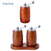 Máy Xay Gia Vị Shamjina Máy Xay Gỗ Có Thể Điều Chỉnh Cà Phê Đậu Chuyên Nghiệp Tay Quay Máy Xay Cho Dã Ngoại Cafe Bar Du Lịch Nhà