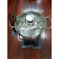 Máy xay giò chả thịt cá cua đa năng inox sạch sẽ tiện lợi tặng kèm càng đánh chà bông