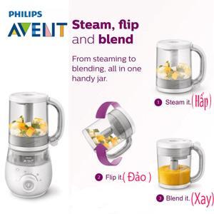 Máy xay hấp Philips Avent 4 in 1 SCF875-02