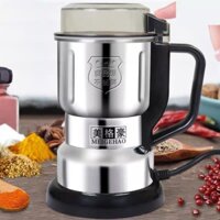 MÁY XAY HẠT KHÔ NGŨ CỐC ,GIA VỊ,CỐI INOX 6 LƯỚI TIỆN LỢI