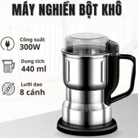 Máy xay hạt ngũ cốc khô, Máy xay gia vị tiêu ớt, bột khô hàng công suất 300W chính hãnġ bảo hành 12 tháng