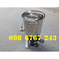 Máy xay lá sâm làm thạch có vòi sả, động cơ 1.1kw, mỗi mẻ xay 1-3kg