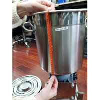 Máy xay lá sâm tươi làm thạch, có vòi xả, xay liên tục 3kg/mẻ, động cơ 1.1kw