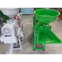 Máy xay lúa Toàn Phát.Máy xát lúa mini gia đình TẶNG Kèm Sàng