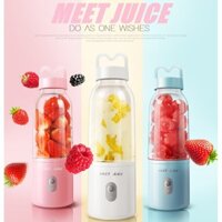 May xay mini cầm tay Meet Juice GD-801 500ml