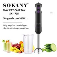 Máy xay mini cầm tay SOKANY đa năng công suất 300W, nhỏ gọn tiện lợi - SK1705