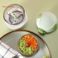 Máy xay mini đa năng 3 lưỡi dao kéo tay, Dùng để xay tỏi ớt vệ sinh an toàn thực phẩm