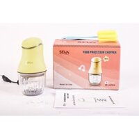 Máy Xay Mini Đa Năng 6 Lưỡi Cối thủy tinh, Máy xay ăn dặm cho bé, xay thịt cháo sinh tố tỏi ớt hàng chính hãng