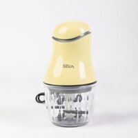 Máy Xay Mini Đa Năng 6 Lưỡi SEKA SK 1396 Cối thủy tinh, Máy xay ăn dặm cho bé, xay thịt cháo sinh tố tỏi ớt