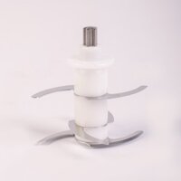 Máy Xay Mini Đa Năng 6 Lưỡi Cối thủy tinh, Máy xay ăn dặm cho bé, xay thit chao sinh tô toi ơt hàng chính hãng - lưỡi dao