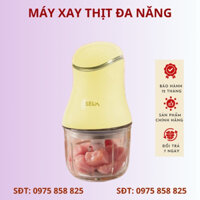 Máy Xay Mini Đa Năng 6 Lưỡi SEKA SK 1396 Cối thủy tinh, Máy xay ăn dặm cho bé, xay thịt cháo sinh tố tỏi ớt