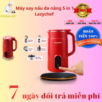 Máy xay nấu đa năng 5 in 1 Lazychef LC-01SH, tích hợp tự động 5 chế độ nấu, dung tích 800ml