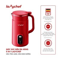 Máy xay nấu đa năng 5 in 1 LazyChef - Máy làm sữa hạt, máy đa năng làm sữa đậu nành,nấu cháo chậm 800ml