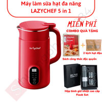 Máy Xay Nấu Đa Năng LazyChef 5 in 1 LC-01SH - Máy làm sữa hạt, nấu cháo, sinh tố, dung tích 800ml - Bảo hành chính hãng