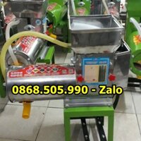 Máy xay nghệ tươi Liên Hoàn vừa xay vừa vắt, máy xay nghiền khoai mì, sắn dây, củ sắn tươi tách bã