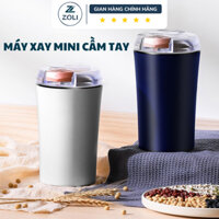 Máy xay nghiền mini cầm tay đa năng ZOLI chính hãng, xay bột khô, đậu nành, hạt ngũ cốc, cafe siêu mịn 200W