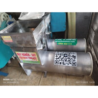 Máy xay nghiền tinh bột dong , sắn dây , nghệ