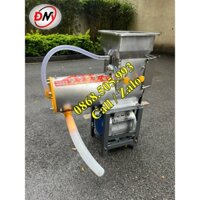 Máy xay nghiền vắt tách bã liên hoàn sắn dây, nghệ tươi, củ bình tinh, củ dong, khoai mì model 680 Inox