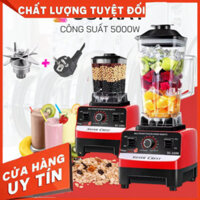 Máy xay nước ép công nghiệp KAW SILVER CREST SC-1589 2 cối đazinăng năng suất 4500W, máy nghiền hoa quả đá, rau, thịt, c