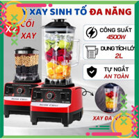Máy Xay nước ép đa zi năng KAW SILVER CREST SC-1589 máy nghiền hoa quả Công Nghiệp 2 Cối Xay năng suất 4500W