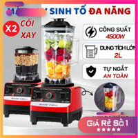 Máy Xay nước ép đazinăng KAW SILVER CREST SC-1589 máy nghiền hoa quả Công Nghiệp 2 Cối Xay hiệu suất 4500W