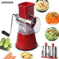 Máy Xay Rau JURHOMIE, Máy Xay Sinh Tố Tiện Ích Nhà Bếp Máy Xay Phô Mai, Máy Hủy Dụng Cụ Quay Trái Cây & Rau Củ Bằng Tay Máy Thái Nhà Bếp